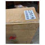 Unipaws Designer Cat Washroom Storage Bench, Litter Box Cover with Sturdy Wooden Structure, Spacious Storage, Easy Assembly, Fit Most of Litter Box, White