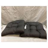 Two Nonslip Chair Cushions