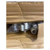 Baby Toddler Bed Rail 59 inch Guard Extra Long Foldable Safety Bedrail with Reinforced Anchor Safety System (Gray)