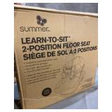Summer Learn-to-Sit Stages 2-Position Floor Seat (Funfetti Pink)