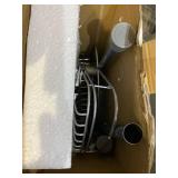 Zenna Home 2161PC Shower Tension Pole Caddy, Satin Chrome 60" - 97",,