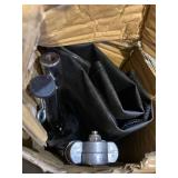 Generic Brands Stainless Steel Big Dog Stretcher, Foldable Pet Transport Animal Trolley with Noiseless Rubber Wheels