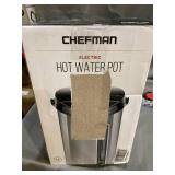 Chefman 5.3 Liter Instant Electric Auto Dispense Hot Water Pot, Stainless Steel