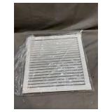 BYSON 16" X 16" Aluminum Return Grille - Easy Air Flow - Linear Bar Grilles [Outer Dimensions: 17.7"w X 17.7"h]