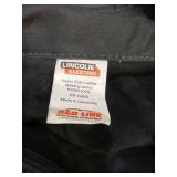 Lincoln Electric Heavy Duty Leather Welding Jacket | Ideal for High Amperage or Out of Position Welding | K2989-XXXL Black/Red