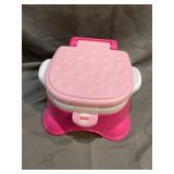 Fisher-Price Pink Princess Stepstool Potty