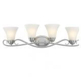 Westinghouse 6573700 Dunmore 4 Light 32" Wide Led Vanity Light