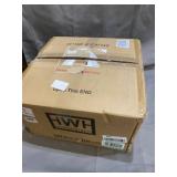 Modern Flush Mount Ceiling Light Fixtures, HWH Industrial Metal Cage Close to Ceiling Light 15 Inch, Black and Gold, LED Bulbs Included, 5HJF2-F BK+G