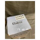 Elviros Cervical Memory Foam Pillow, Contour Pillows for Neck and Shoulder Pain, Ergonomic Orthopedic Sleeping Neck Contoured Support Pillow for Side Sleepers, Back and Stomach Sleepers (White)