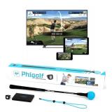 Phigolf Mobile and Home Smart Golf Game Simulator with Swing Stick - WGT Edition