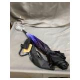 Spar. Saa Double Layer Inverted Umbrella with C-Shaped Handle, Anti-UV Waterproof Windproof Straight Umbrella for Car Rain Outdoor Use