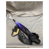 Spar. Saa Double Layer Inverted Umbrella with C-Shaped Handle, Anti-UV Waterproof Windproof Straight Umbrella for Car Rain Outdoor Use