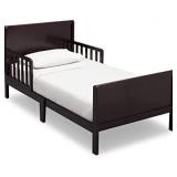 Delta Children Fancy Toddler Bed, Dark Chocolate
