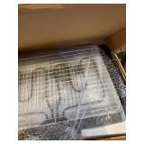 Aliyoham Electric Grill Outdoor/Indoor Electric BBQ Grill, Non-stick Plate Smokeless with Thermostat, Portable Removable Stand Grill, Home Kitchen Garden Barbeque, Grill Size 18.5x11 inch, 1700W Black