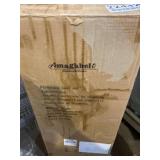 Amagabeli 28.3in Large Firewood Rack Indoor Fireplace Tool Rack Outdoor Log Rack with 4 Tools Wood Holder Bin Firewood Holders Lumber Storage Stacking Black Wrought Iron Fireplace Logs Holder Stove