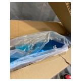 Under Cabinet Range Hood 30 Inch in Stainless Steel, Stove Hood Vent with 3 Speed Exhaust Fan, 350 CFM Dual Motor, Top or Rear Vent, Aluminum Mesh Filters, Push Button, Lights Included, Newfield