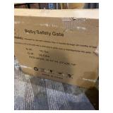 Tokkidas 80"-23.6" Auto Close Baby Gate, Extra Wide Child Gates with One Hand Operation, Hardware Mount, Adjustable 3 Panels Angle, Walk Thru Dog Gate for Kitchen, Doorways,30âTall