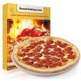 VeRosky Pizza Stone, Baking Stone 15 inch Round Pizza Stones for Grill and Oven for