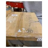 U Brands Cork Bulletin Board, 23" x 17", Self-Healing Cork, Black Aluminum Frame, 2879U