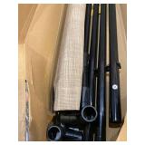 Veehoo Chew Proof Elevated Dog Bed - Cooling Raised Pet Cot - Rustless Aluminum Frame and Durable Textilene Mesh Fabric, Unique Designed No-Slip Feet for Indoor or Outdoor Use Large