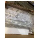 NATRKE 4 Tier Bookshelf, Metal Ladder Shelf, Freestanding Storage Shelves, Storage Rack Shelf for Office, Bathroom, Living Room,White