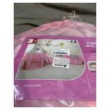 FURNIFE 3pcs Kids Play Tent for Babies Toddler Girlsï¼Crawl Tunnel & Ball Pit with Basketball Hoop, Unicorn Kids Playhouse Castle Tent Indoor & Outdoor Playhouse