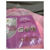 FURNIFE 3pcs Kids Play Tent for Babies Toddler Girlsï¼Crawl Tunnel & Ball Pit with Basketball Hoop, Unicorn Kids Playhouse Castle Tent Indoor & Outdoor Playhouse