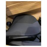 KOLLIEE Armless Office Chair Mesh Ergonomic Small Desk Chair Armless Adjustable Swivel Black Computer Task Chair No Armrest Mid Back Home Office Chair for Small Spaces