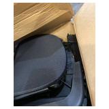 KOLLIEE Armless Office Chair Mesh Ergonomic Small Desk Chair Armless Adjustable Swivel Black Computer Task Chair No Armrest Mid Back Home Office Chair for Small Spaces