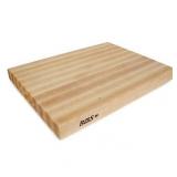 John Boos Maple Wood Edge Grain Reversible Cutting Board, 24 x 18 x 2.25 Inches