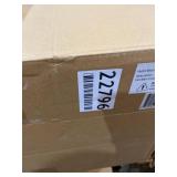 HydroMist F10-14-011 18" Shrouded Outdoor Wall Mount Oscillating Fan, 3 Speed On Cord, 0.15 HP, 1.05 Amps, Black