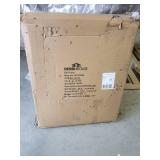 Design House Brookings 36 inch Unassembled 2-Door 2-Drawer Bathroom Vanity Without Top in Gray