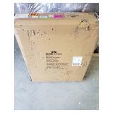 Design House Brookings 36 inch Unassembled 2-Door 2-Drawer Bathroom Vanity Without Top in Gray