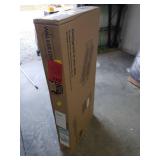 Solid Acacia Wood Outdoor Patio Coffee Table in Dark Brown