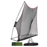 Rukket Haack Golf Net (10x7) Bundle with Tri-Turf Hitting Mat