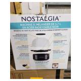 Nostalgia - SP6BS 6-Quart Stainless Steel Stirring Speed Popcorn Popper - Black