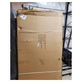 Flash Furniture Decorative White Metal King Size Headboard