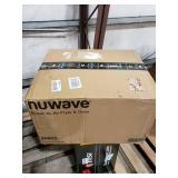 NUWAVE BRAVO XL Convection Smart Oven w/ Patented Digital Temperature Probe; 12 Presets; 3 Fan Speeds; 5-Quartz Heating Elements; 50F - 500F; Fits 13 in Pizza, 10 LB Chicken; Bake, Roast, Grill, Toast