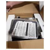 NUWAVE BRAVO XL Convection Smart Oven w/ Patented Digital Temperature Probe; 12 Presets; 3 Fan Speeds; 5-Quartz Heating Elements; 50F - 500F; Fits 13 in Pizza, 10 LB Chicken; Bake, Roast, Grill, Toast