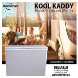 Koolatron Kool Kaddy P75 Thermoelectric Iceless 12V Cooler Warmer, 34L / 36 Quart Capacity, For Camping, Travel, Truck, SUV, Car, Boat, RV, Trailer, Tailgating, Made in North America