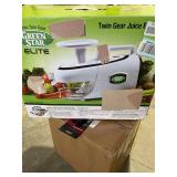 Tribest Greenstar Elite Jumbo Twin Gear Complete Masticating Juicer