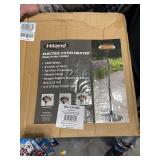 Hiland HIL-1500DI Variable Heat Tall Freestanding Electric Patio Heater, Black