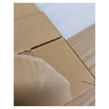 JPLAND Acrylic Partition w/ Hinged Door