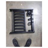 Foldable Black Wood Suitcase Holder