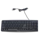 Verbatim Slimline Corded USB Keyboard
