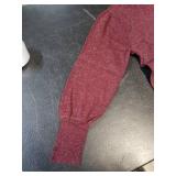 LOFT Womens Sparkle Pinstripe Sweater (Size L)