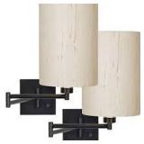 Wall-Mounted Adjustable Arm Lamps (SET OF 2)