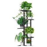 YIZAIJIA Metal 4-Tier 5 Potted Plant Stand