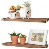 LABCOSI Floating Wall Shelves (SET OF 2)