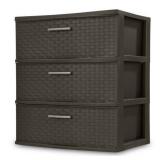 Three Drawer Storage